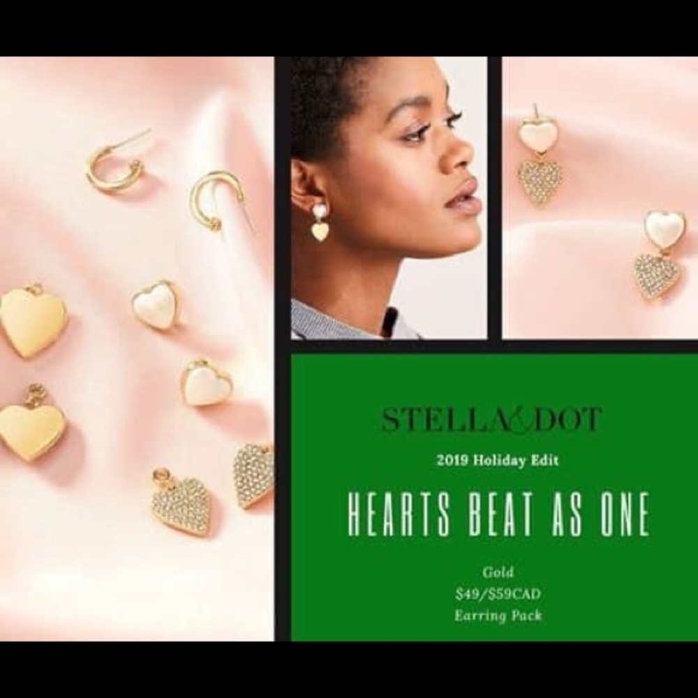 Stella & Dot earrings 💖